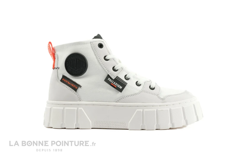 Palladium PALLATOWER Star White - 98573-116 - Basket Montante Plateforme – Image 4