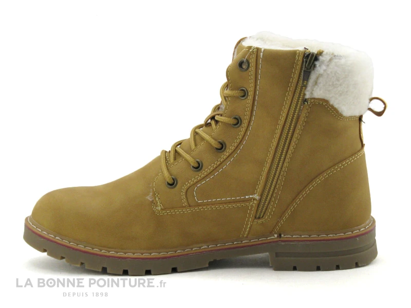 Morans WALDY Camel - Fourrure Beige - Bottine Fourree Femme – Image 2