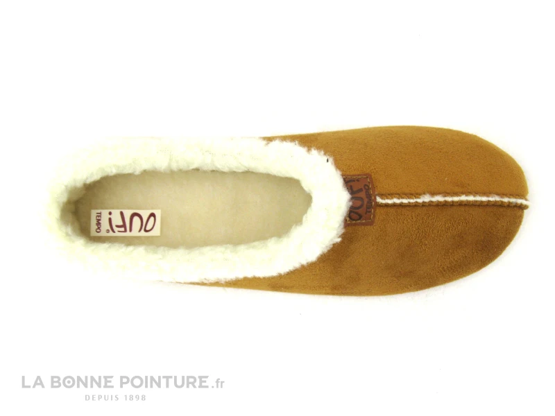 Ouf Tempo NETTE Camel - Chausson Fourre Femme – Image 4