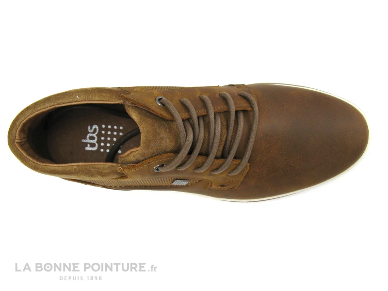 TBS KALLIAN H8055 Cuir Marron - Bottillon A Lacet Homme â Image 6