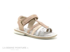 Chipie VENTRIPO Rose - Argent - Sandale Spartiate Bebe Fille