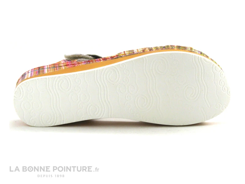 Laura Vita BRCUELO 242 Jaune Multicolore - Mule Femme – Image 7