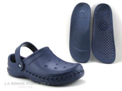 Woz ZERO Blu - Sabot Woz Bleu Marine