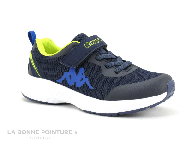 Kappa Logo Glinoh 331D61W Bleu Marine - Basket Avec Elastique Et Scratch – Image 5