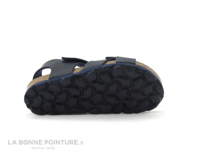 Autenti 713502 Bleu Marine - Sandale GARCON Avec Scratch – Image 6