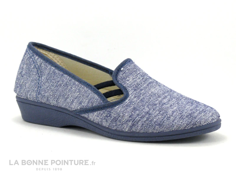 Soca 0689 - Bleu - Chausson Compense Femme