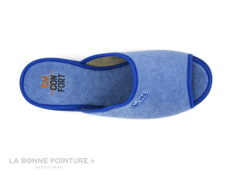 CM Confort 48750001 Bleu Ciel - Mule En Eponge Femme – Image 3
