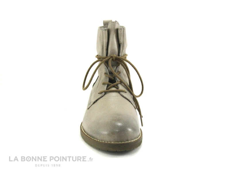 Com Un Point Adbalca Beige Boots Lacet WH-042H07 – Image 2