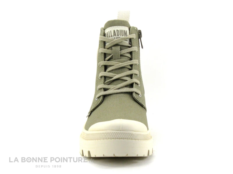 Palladium PALLABASE Twill Dune - 96907-297- M - Chaussure Montante Kaki â Image 2
