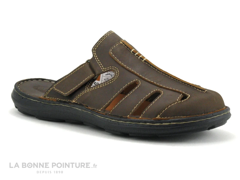 Arima DOVAL Marron - Sabot Homme Reglable Velcro – Image 5