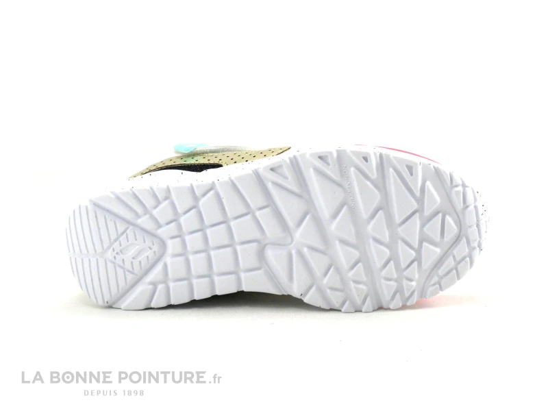 Skechers 310464L Uno Lite Gen Chill - Noir Blanc Multi - Basket Mode Fille – Image 5