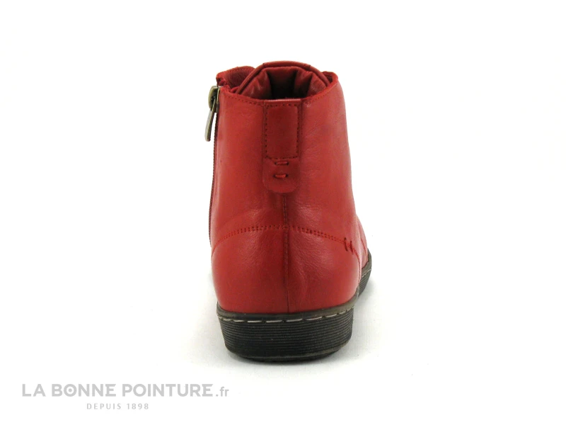 Andrea Conti 0341500-583 Chili - Chaussure Montante Rouge Fonce – Image 4