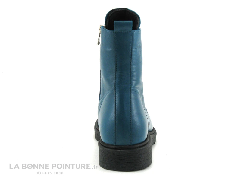 Andrea Conti 0020046891 - Topas - Bottine A Lacet Bleu Turquoise – Image 4