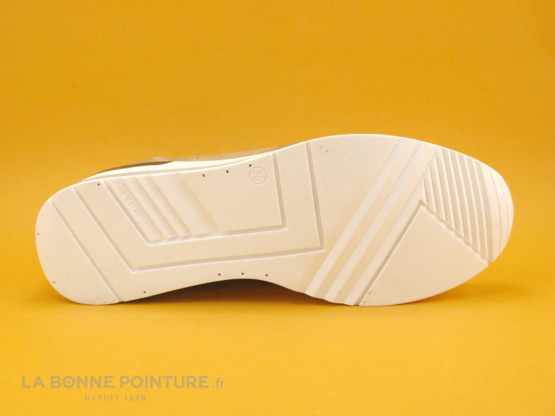 Brans 13316 - Argent - Basket Femme Semelle Compensee – Image 7