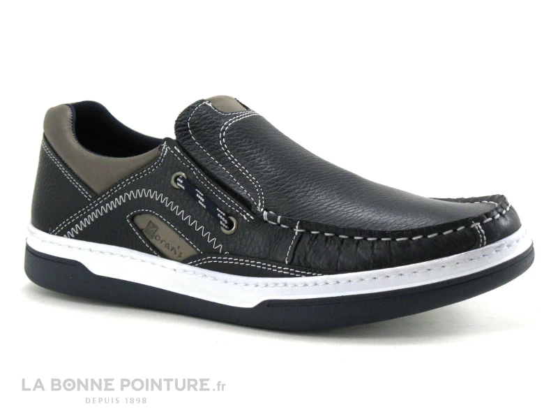 Morans VEILLON Marine - Beige - Mocassin Homme – Image 5