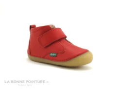Kickers SABIO Rouge - 584348 - Chaussure Montante Souple BEBE