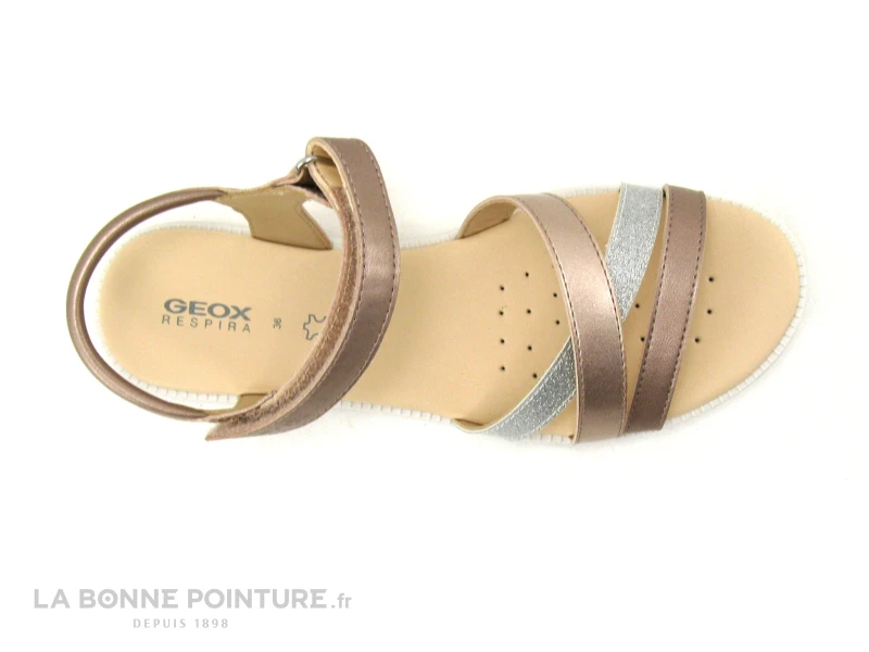 Geox KARLY Rose - J5235D - Sandale Fille Rose Metallise – Image 4