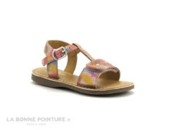 Minibel HORTENSIA Dotted Reinbow - Sandale Fille Multicolore