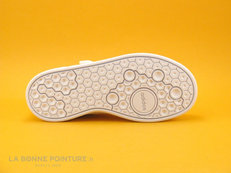 Adidas BREAKNET C - FZ0109 - Blanc Vert - Basket Enfant – Image 7