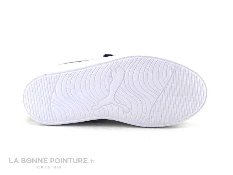 Puma COURTFLEX Bleu Marine - Basket Enfant Avec Scratches – Image 7