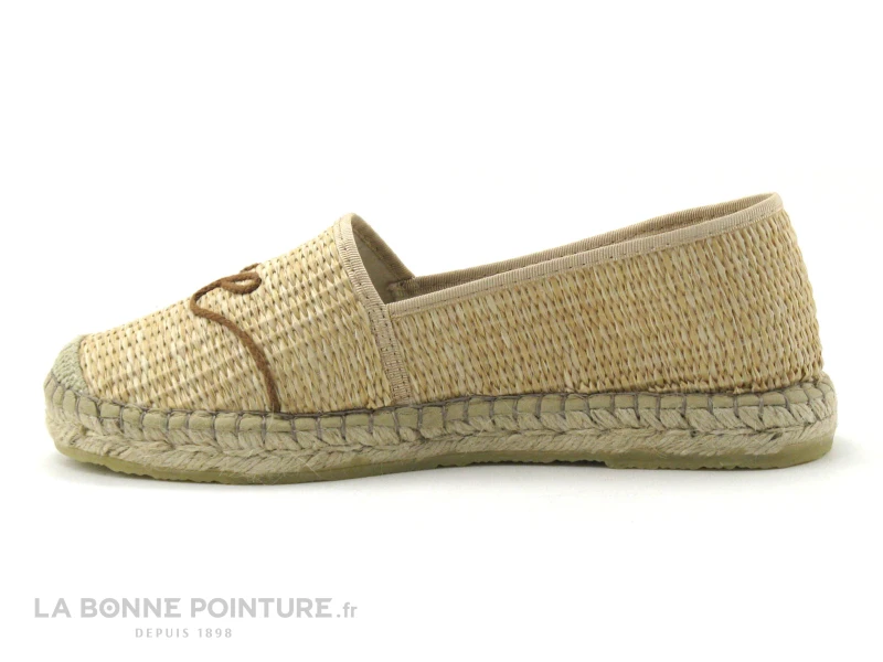 Fabiolas 101105 - Beige Paille Tressee - Espadrille Femme – Image 3