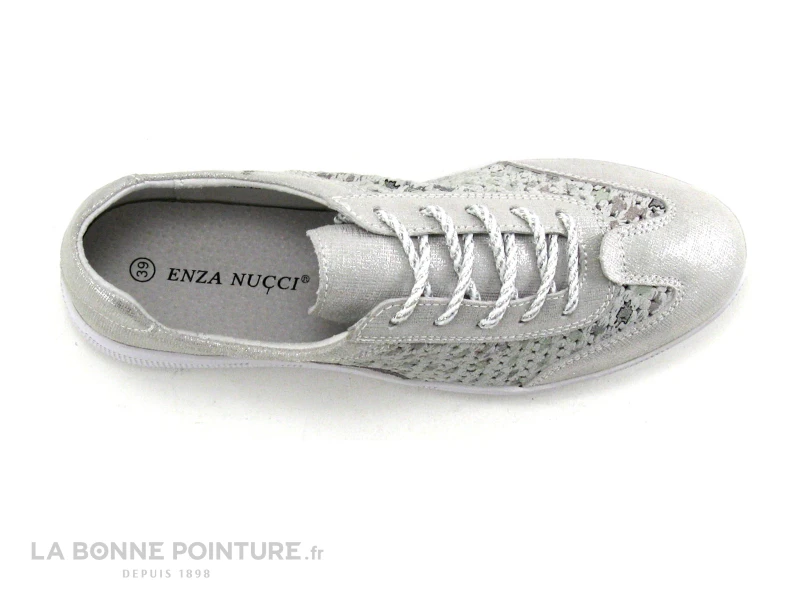 Enza Nucci XX4010 Argent - Chaussure Basse Femme – Image 6