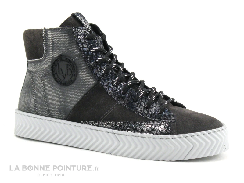 La Vie Est Belle FUSAIN - Gris Souris - Basket Montante Femme – Image 5