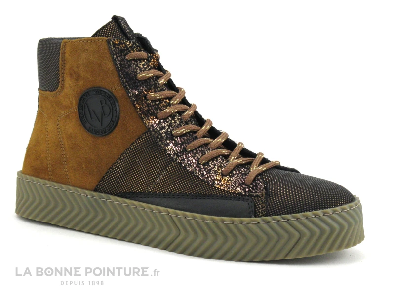 La Vie Est Belle - FUSAIN - Marron - Basket Montante Femme