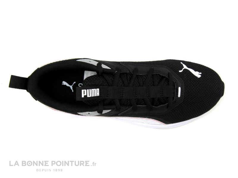 Puma SCORCH RUNNER Noir Peony - Basket Running Noire Et Rose – Image 6