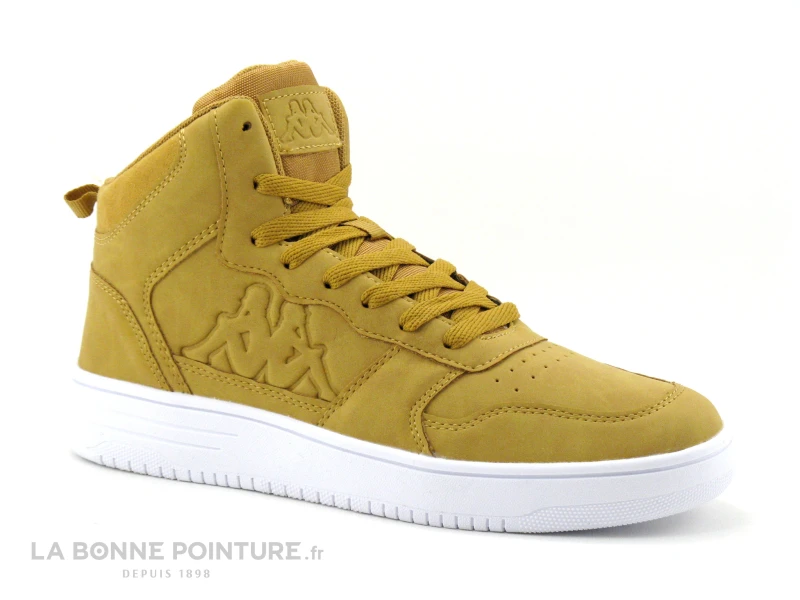 Kappa SEATTLE MID Yellow Tan White - 22142JW - Basket Montante – Image 5