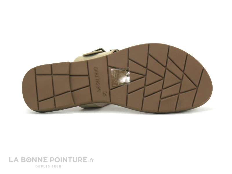 Chattawak MAGNOLIA Taupe - Laniere Bronze Metal - Tong Femme – Image 7