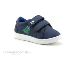 DT New York B311370 Navy - Basket BEBE Bleu Marine - 2 Velcros