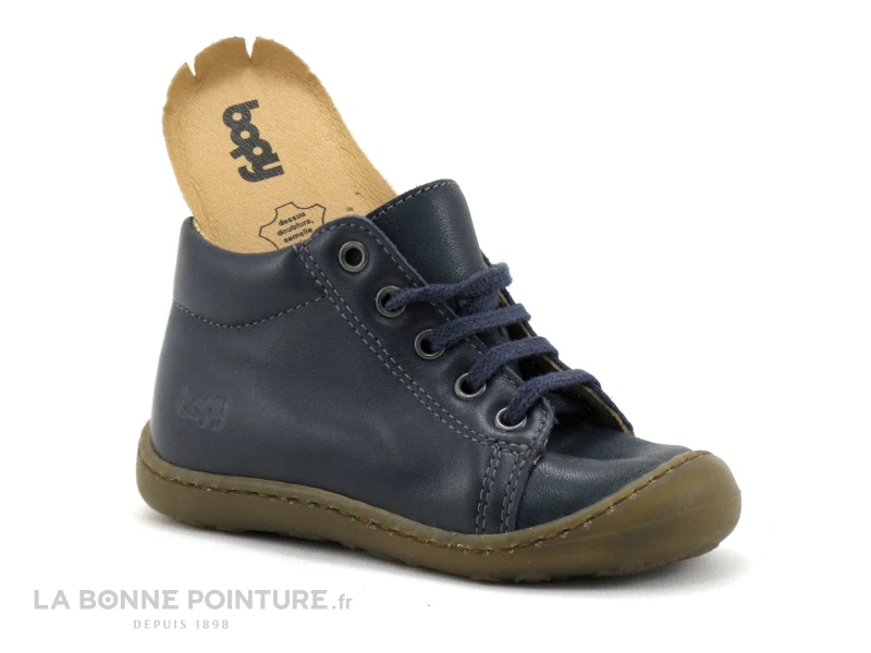Bopy JOHN Marine - Chaussure Montante BEBE Bleu Marine – Image 5