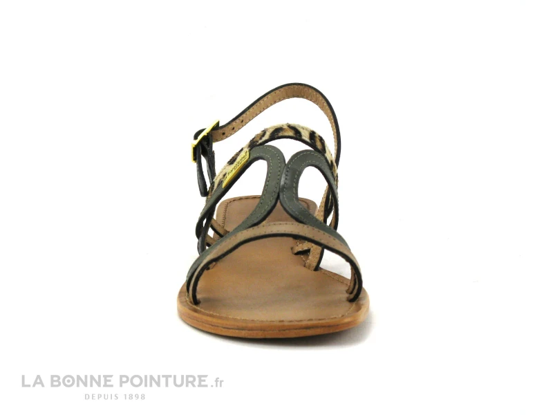 Tropeziennes HONI 23274 Kaki Multi - Leopard - Sandale – Image 2