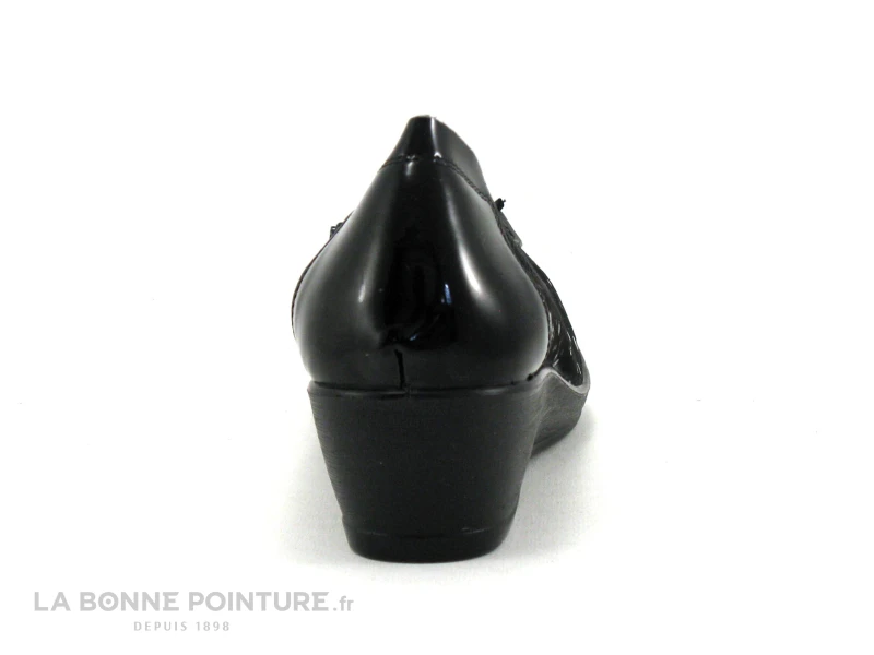 Inea BIME Verni Noir - Ballerine Talon Compense – Image 4