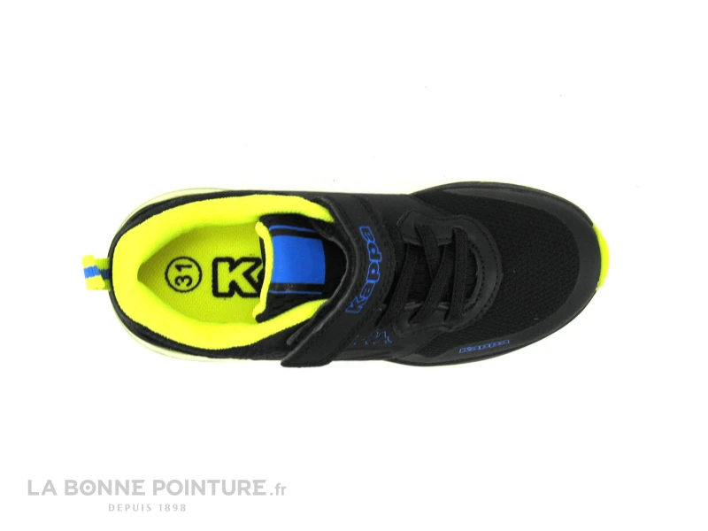 Kappa SPLINTER EV 33152ZW A5C Noir Jaune - Basket Mode GARCON – Image 6