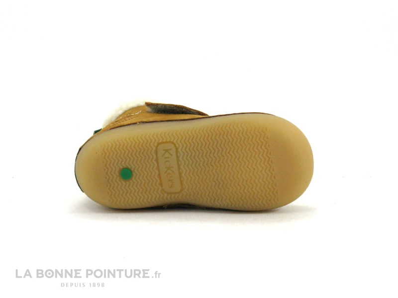 Kickers SOMOONS Camel - 878501-10 - Bottine BEBE Avec Fourrure – Image 2