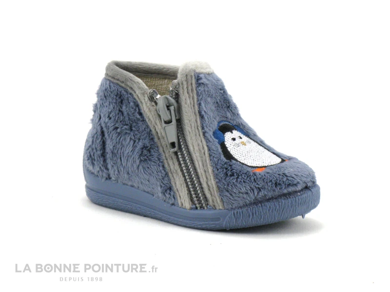 Bellamy MANUEL Pingouin Bleu - Chausson Montant BEBE – Image 5