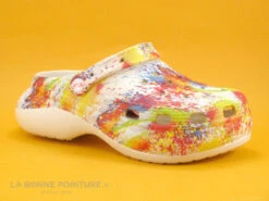 Woz DELFIN Tie Dye - Sabot Plateforme Eva Multicolore