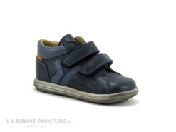 Bopy ZAVOVEL Marine - Basket Montante 2 Scratches - BEBE