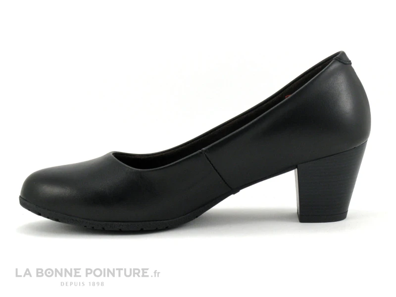 Carla Tortosa 75275 Noir - Escarpin Souple - Talon Moyen – Image 3