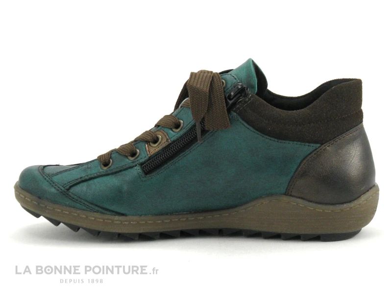 Remonte 1481-12 Bleu Et Marron - Chaussure Montante Femme – Image 3