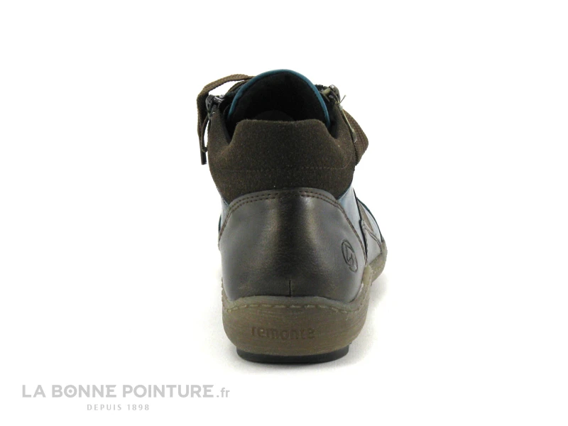 Remonte 1481-12 Bleu Et Marron - Chaussure Montante Femme – Image 4