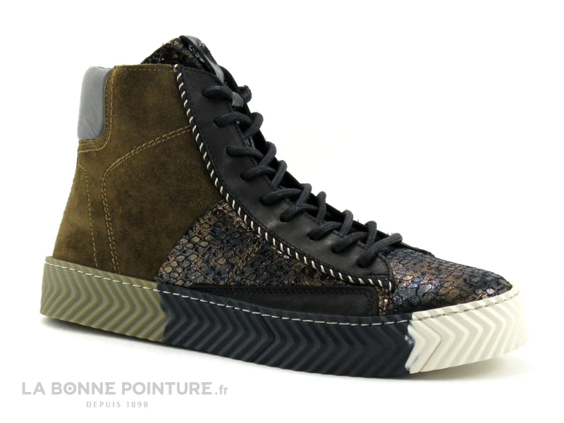 La Vie Est Belle - FUSAIN - Bronze Marron Noir - Basket Montante – Image 5