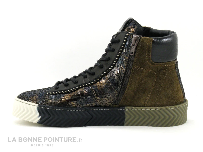 La Vie Est Belle - FUSAIN - Bronze Marron Noir - Basket Montante – Image 3