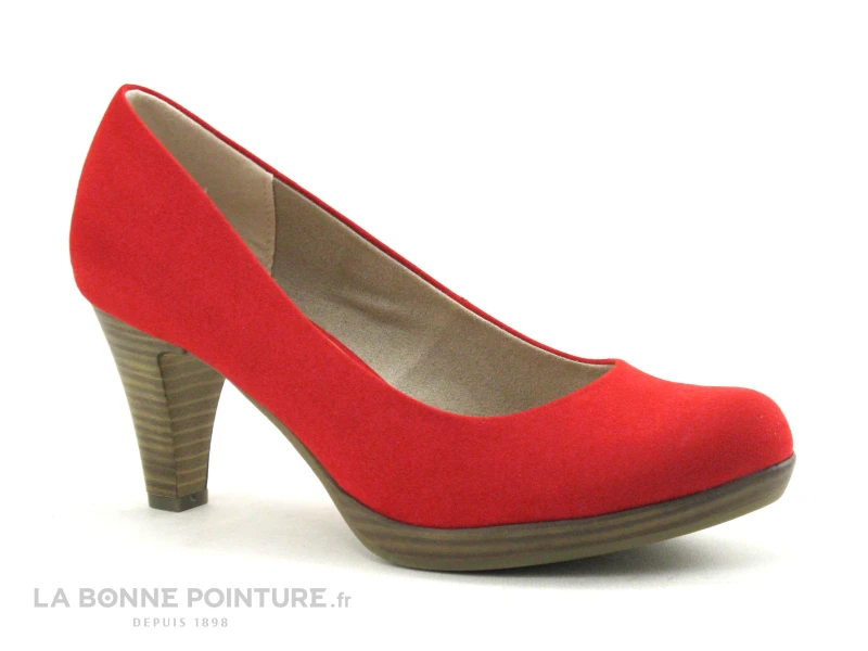 Marco Tozzi - 2-22411-34 Red - Escarpin Rouge Talon Haut – Image 5