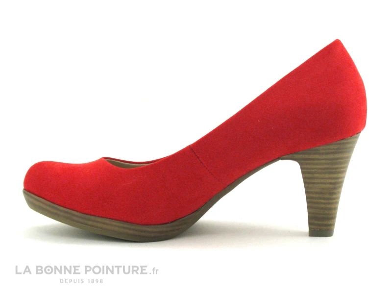 Marco Tozzi - 2-22411-34 Red - Escarpin Rouge Talon Haut – Image 3