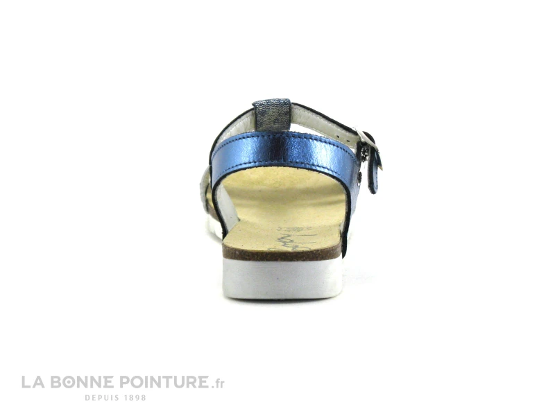 Bopy EPONA - Marine - Argent - Sandale Fille – Image 4