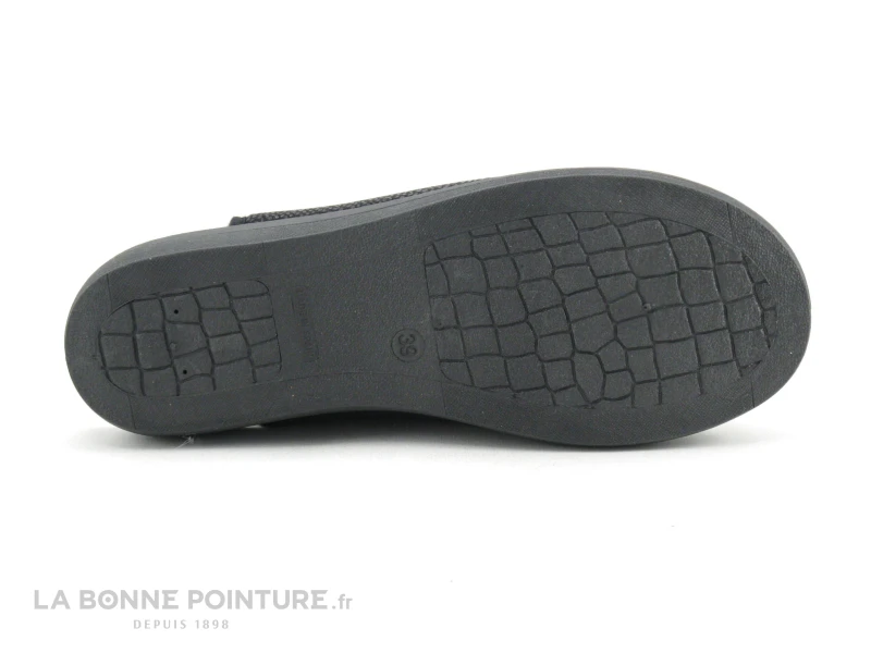 Neles ROPAFA Noir Brillant - Pantoufle Bride Arriere – Image 7