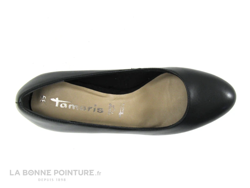 Tamaris 1-22410-29 Black - Escarpin Noir - Talon Haut – Image 6